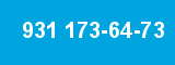 931 173-64-73 931 173-64-73
